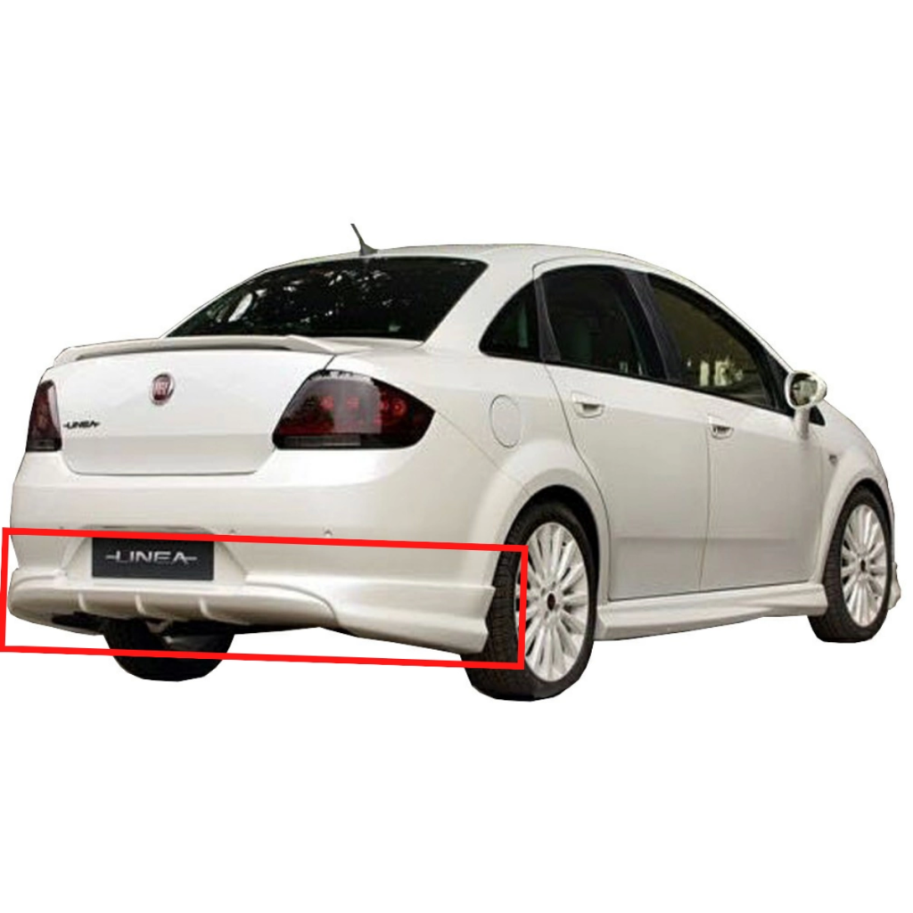 Fiat Linea Makyajsız Arka Tampon Eki