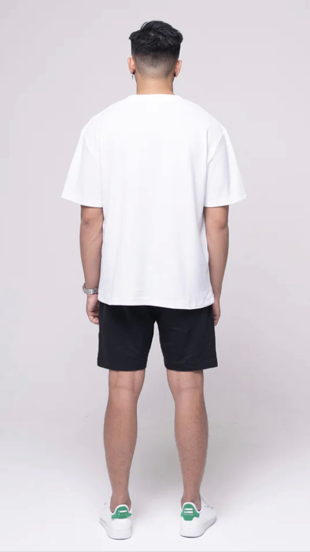 Oversized Basic T Shirt Beyaz