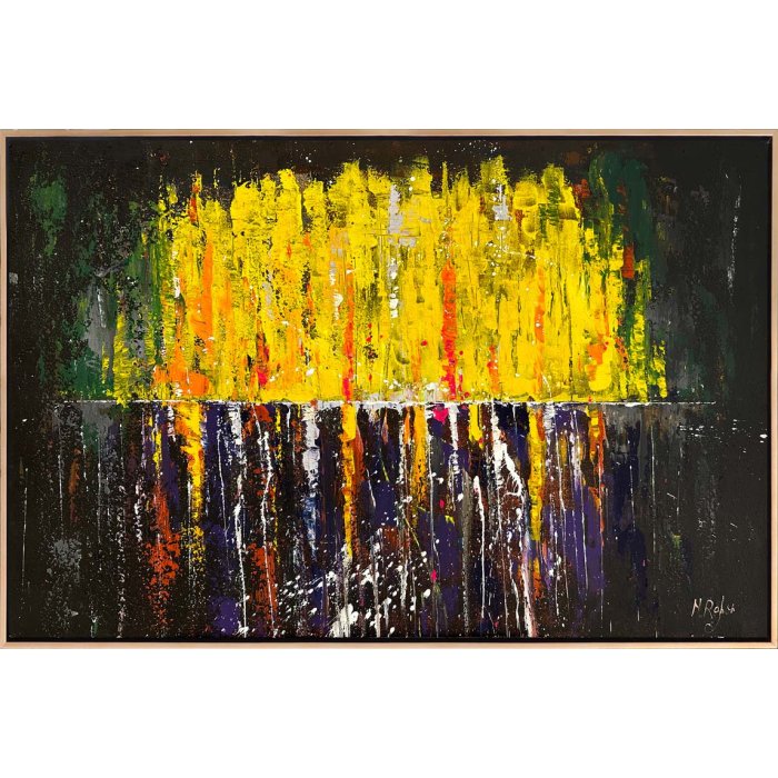 Abstract Song Of The Wind Oil Painting Simurg Art Gallery