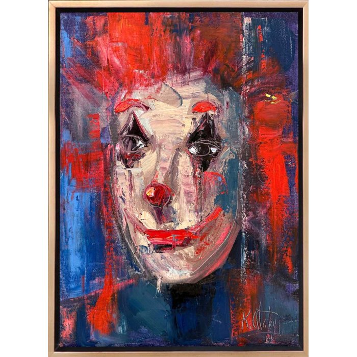 Joker Oil Painting Simurg Art Gallery