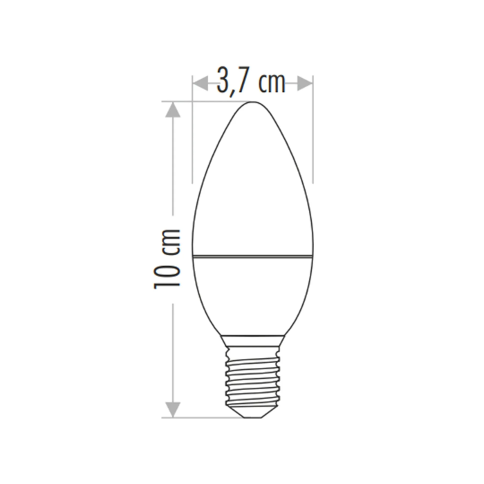 CATA 5w Ledli Buji Ampul Beyaz Ct 4076b