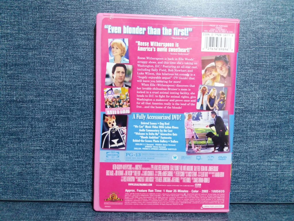 LEGALLY BLONDE 2 DVD FİLM İNGİLİZCE