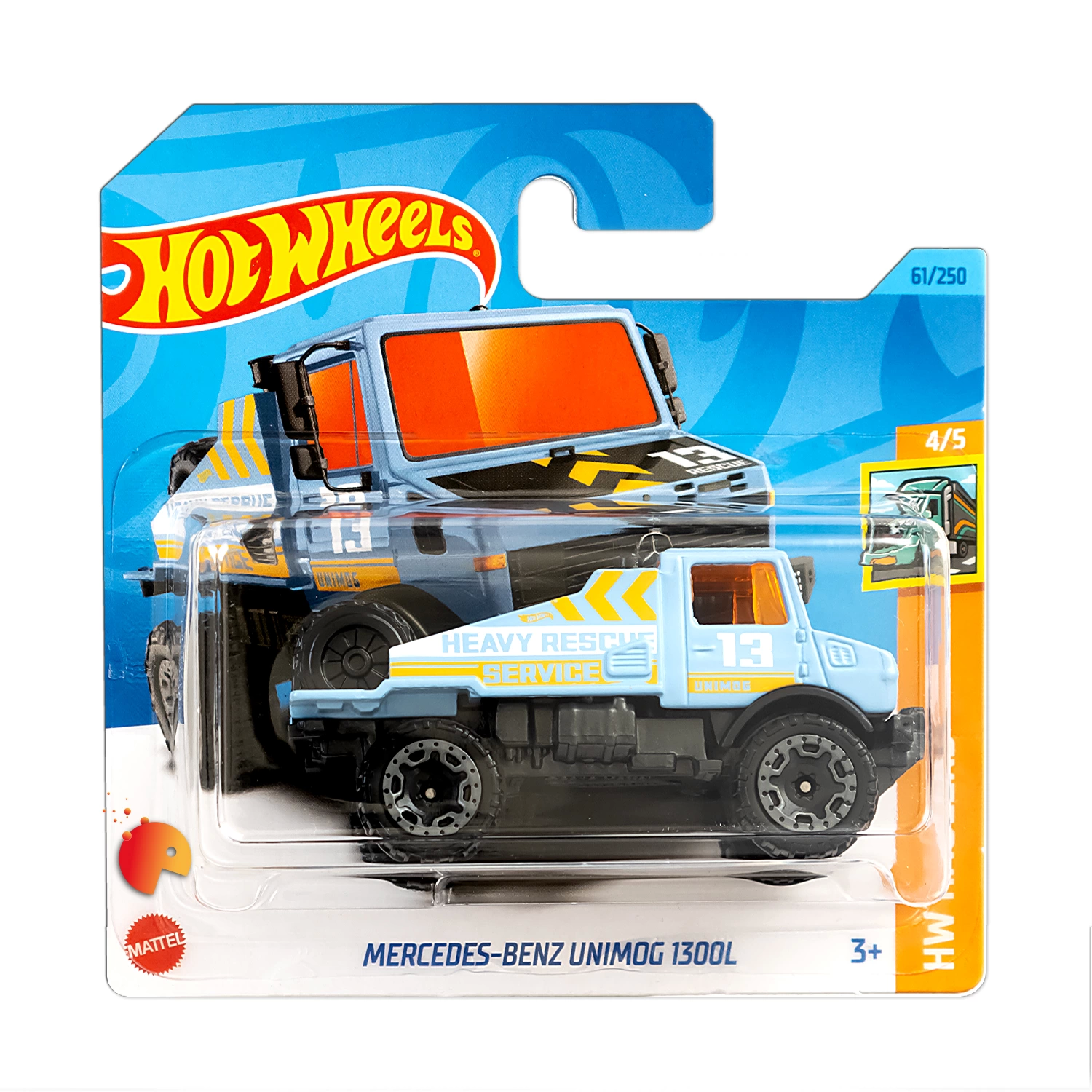 Hot Wheels Mercedes Benz Unimog 1300 HW Haules 61