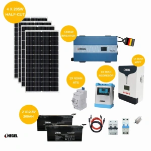 Karavan Solar Paket Premium - LiFePO4 Akülü Güneş Enerji Sistemi