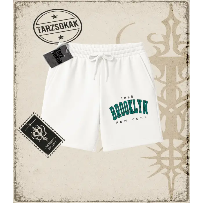 1898 brooklyn new ork Unisex Şort