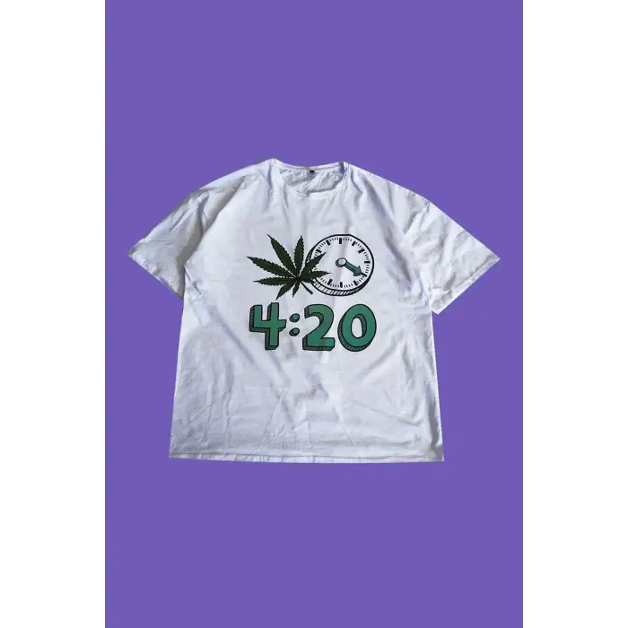 420 Weed Oversize Tişört