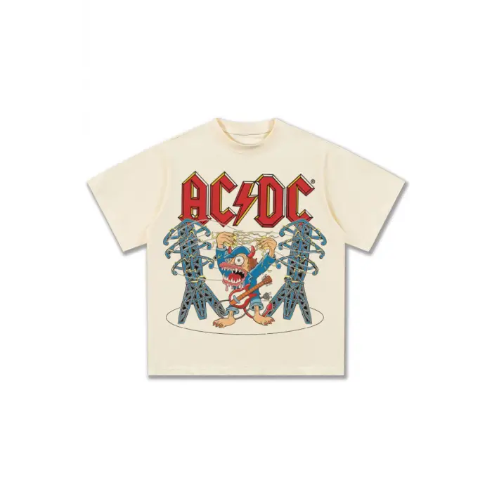 ACDC Bant Baskı Moda