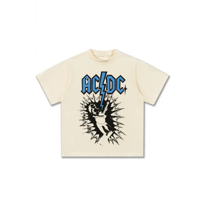 ACDC Bant Baskı Moda