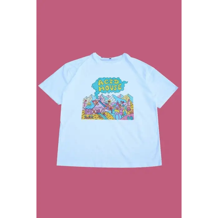 Acid House / Psychedelic Oversize Tişört