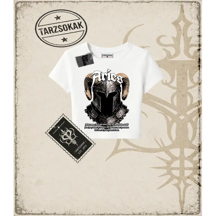 ARIES Kadın Baby Tee