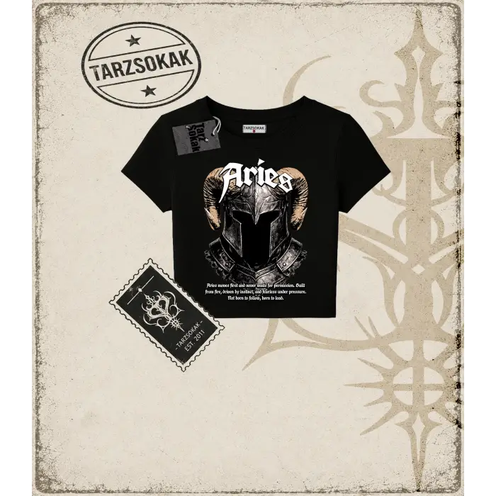 ARIES Kadın Baby Tee