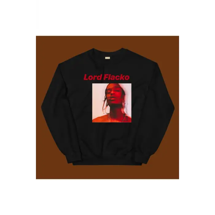 Asap Rocky Sweatshirt Siyah