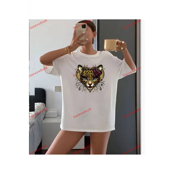 ATEŞLİ LEOPAR DESEN