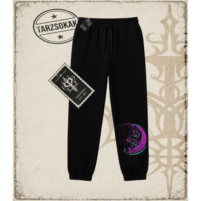 Attack On Titan Anime Baskılı Unisex Jogger Eşofman Altı