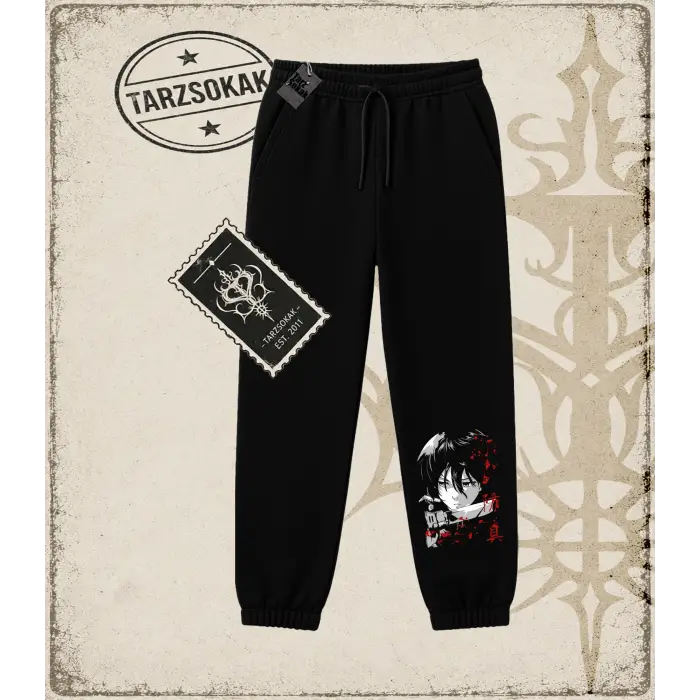Attack On Titan Anime Baskılı Unisex Jogger Eşofman Altı