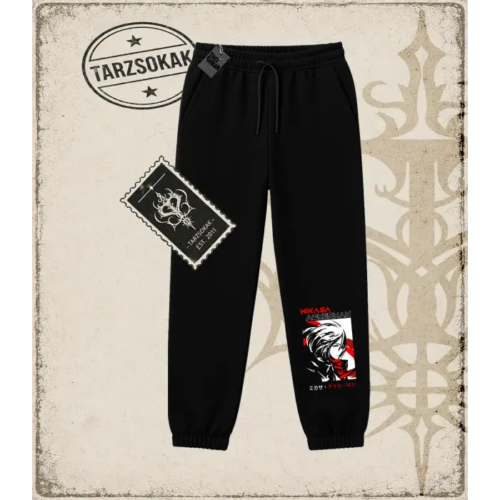 Attack On Titan Anime Baskılı Unisex Jogger Eşofman Altı