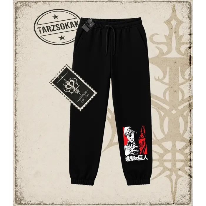 Attack On Titan Anime Baskılı Unisex Jogger Eşofman Altı