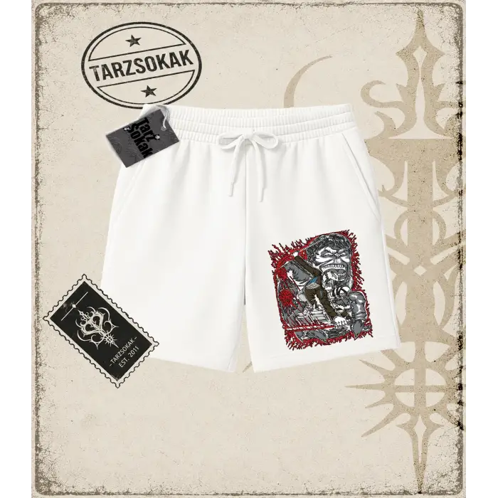 Attack On Titan Anime Baskılı Unisex Şort