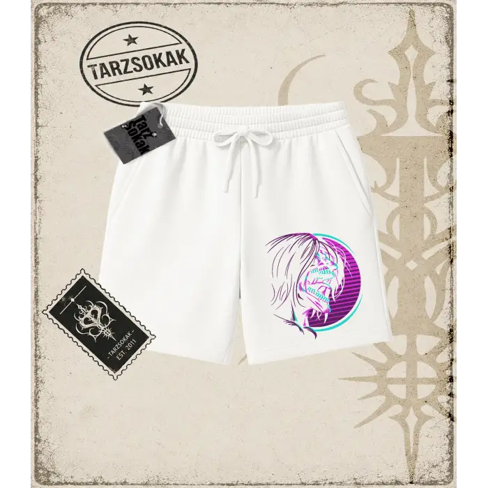 Attack On Titan Anime Baskılı Unisex Şort