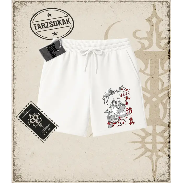 Attack On Titan Anime Baskılı Unisex Şort