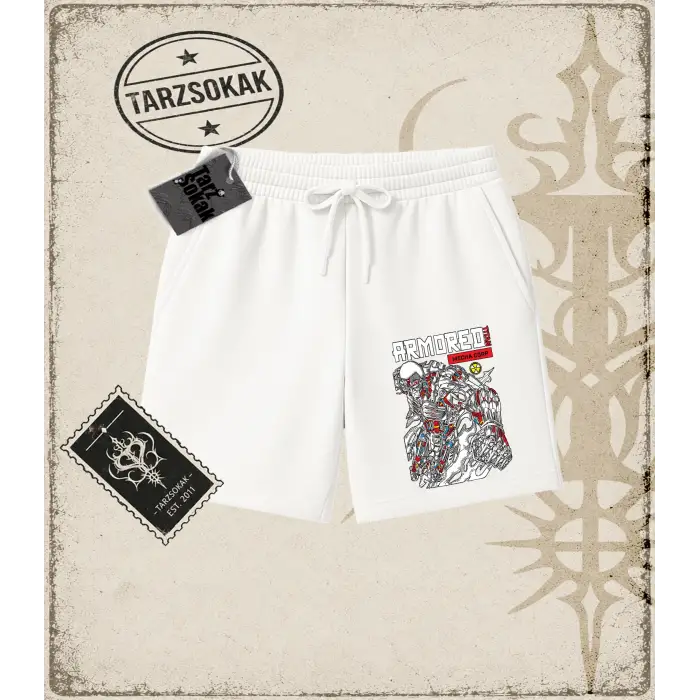 Attack On Titan Anime Baskılı Unisex Şort
