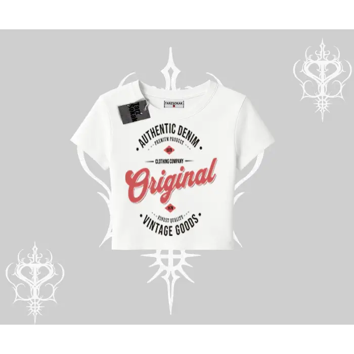 Babby Tee Tshirt Authentic Denim Original