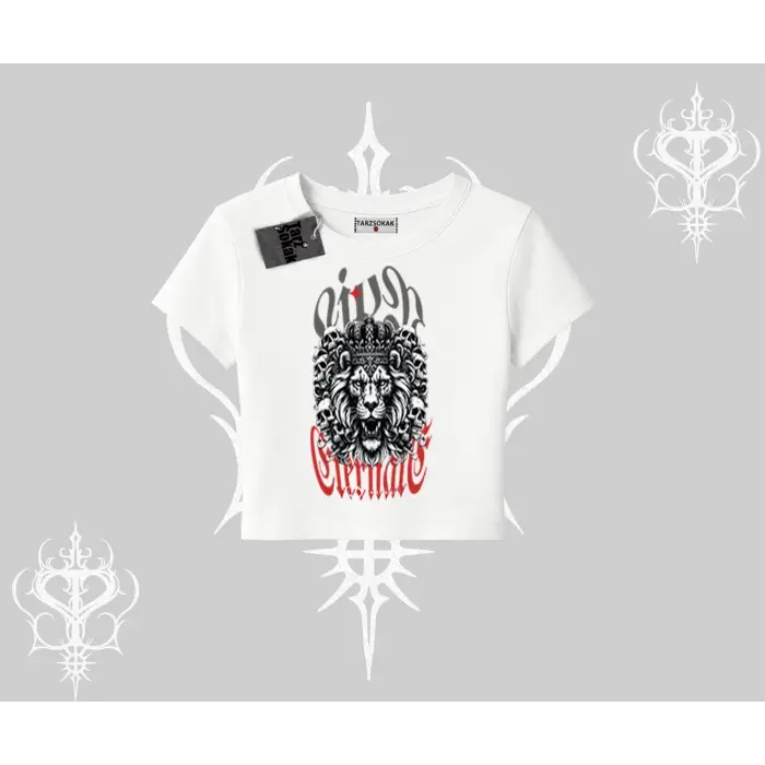 Babby Tee Tshirt Crowned Lion Rock Authority Myth