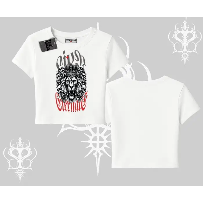 Babby Tee Tshirt Crowned Lion Rock Authority Myth