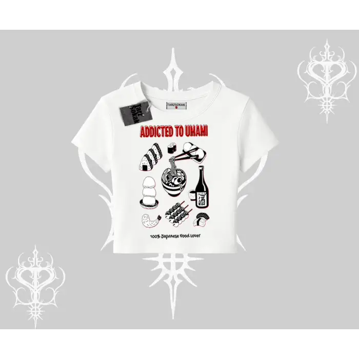 Babby Tee Tshirt Japon Mutfağı Umami Temalı Baskılı