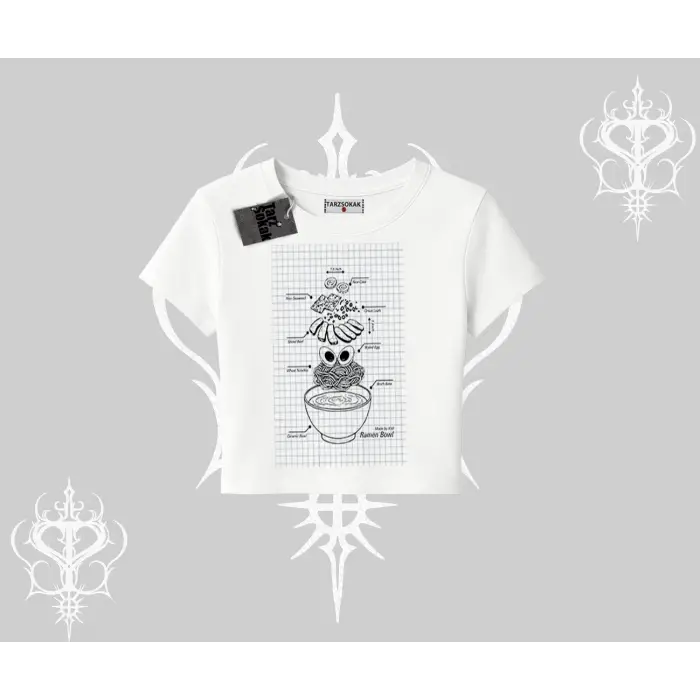 Babby Tee Tshirt Noodle Theory Hand Drawn Concept