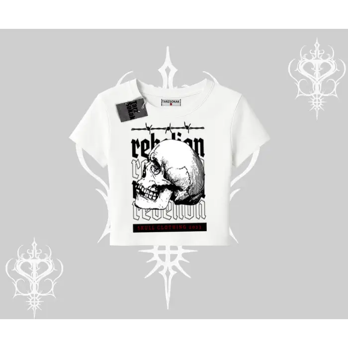 Babby Tee Tshirt Rebellion Skull Underground Street Legacy