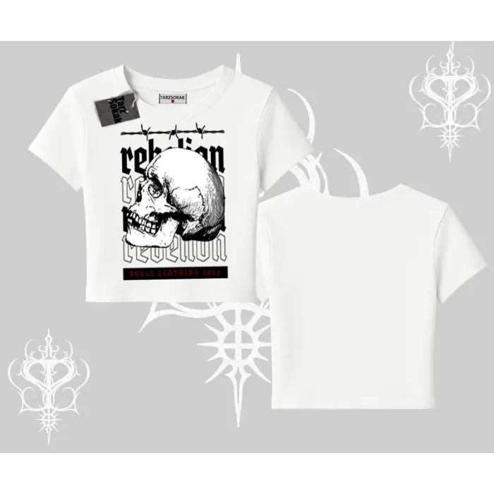 Babby Tee Tshirt Rebellion Skull Underground Street Legacy