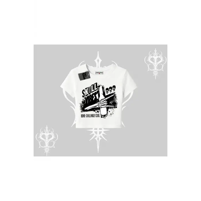 Babby Tee Tshirt Skull Impact Bone Chilling Street Icon