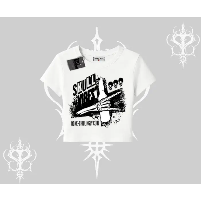 Babby Tee Tshirt Skull Impact Bone Chilling Street Icon