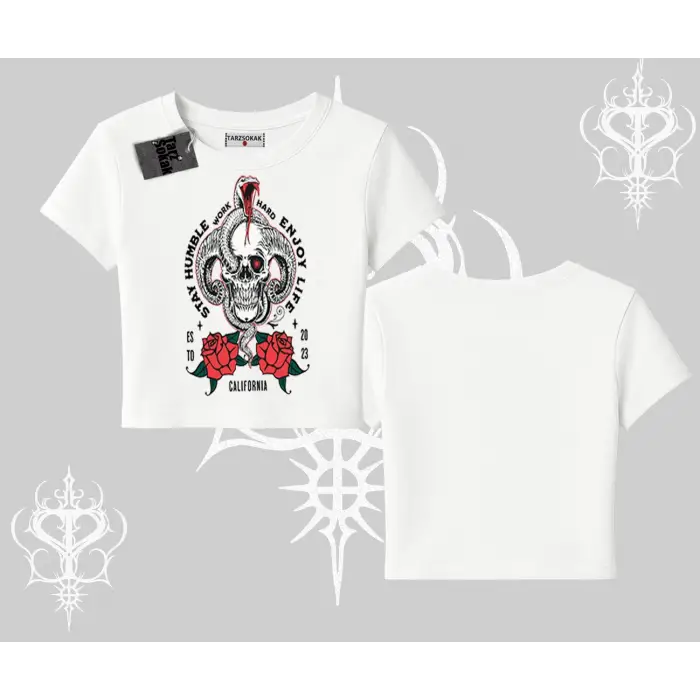 Babby Tee Tshirt Stay Humble Work Hard Enjoy Life