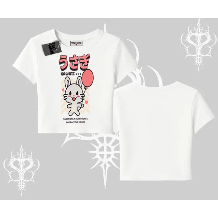 Babby Tee Tshirt Usagi Kawaii Cute Heart Energy