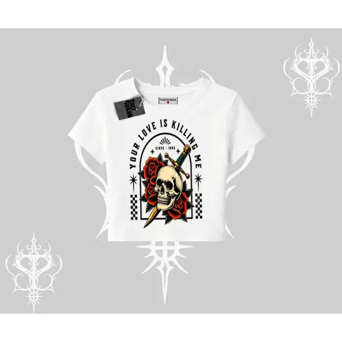 Babby Tee Tshirt Your Love Is Killing Me Dead Romance