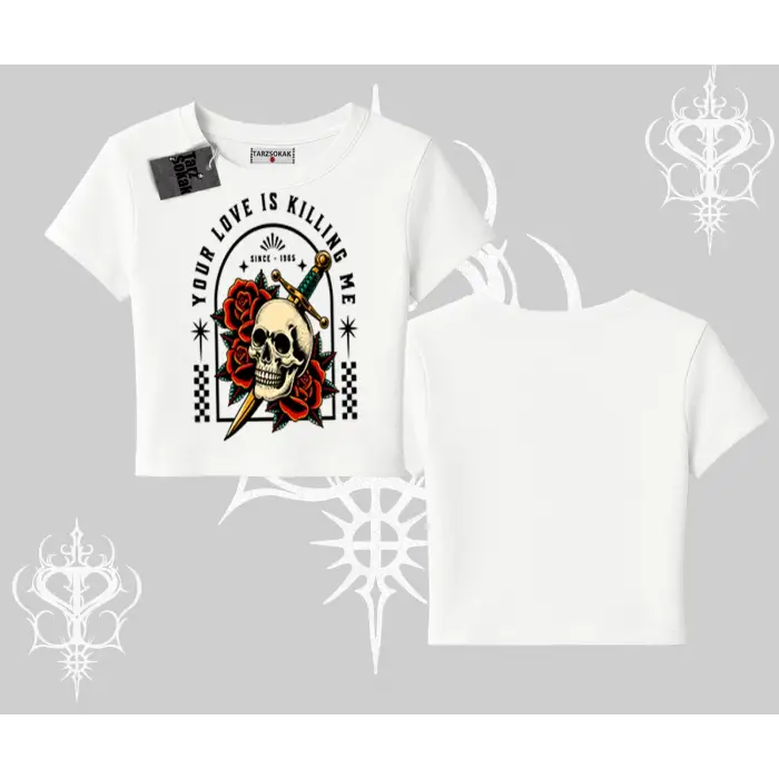 Babby Tee Tshirt Your Love Is Killing Me Dead Romance