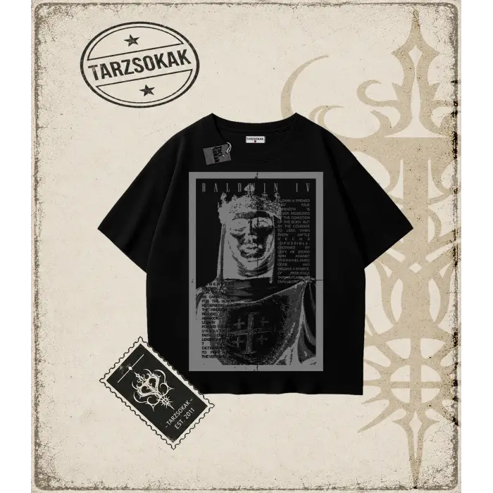 BALDWIN   Oversize Unisex Tişört