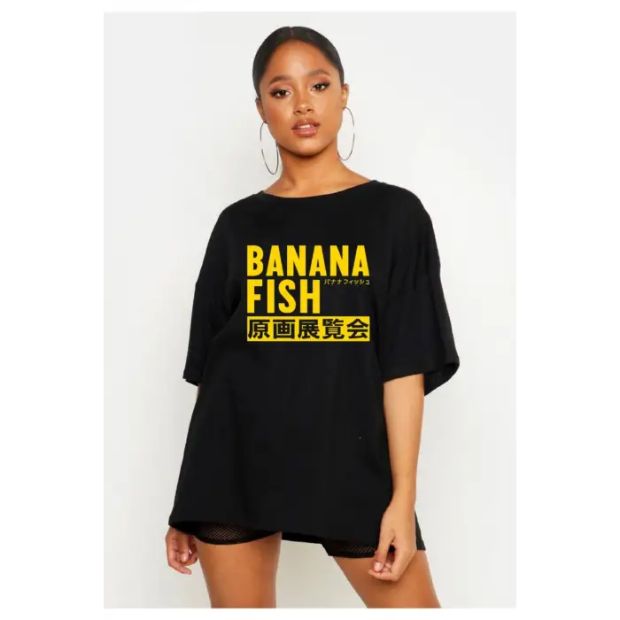 Banana Fish Oversize Tişört