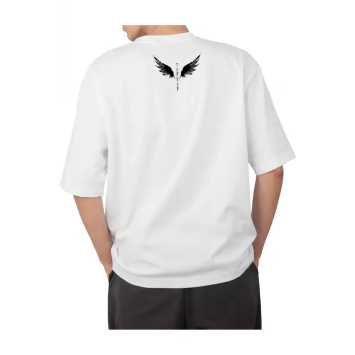 baskılı oversize t-shirt