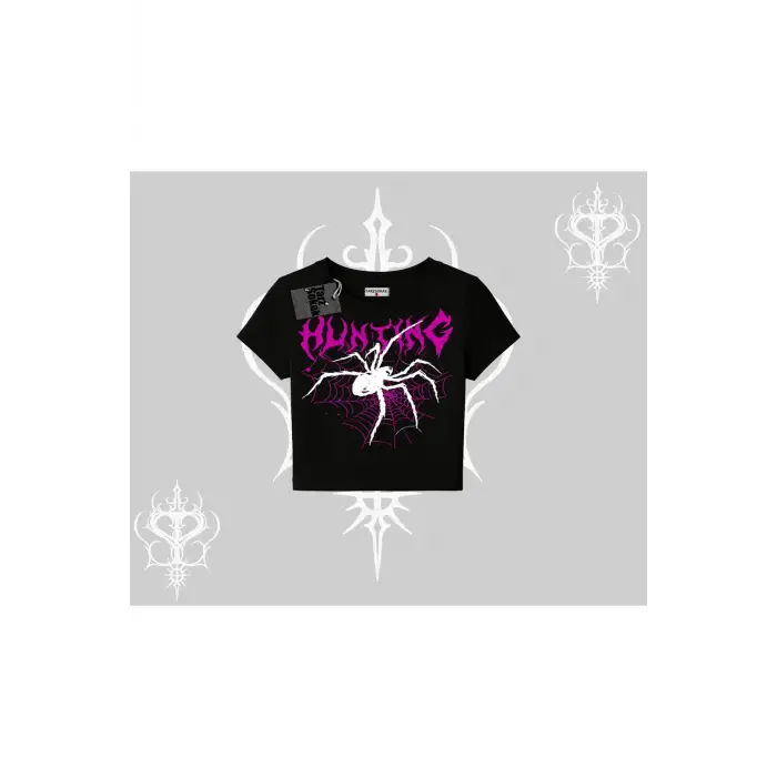 Beyaz Babby Tee Autumn Spider