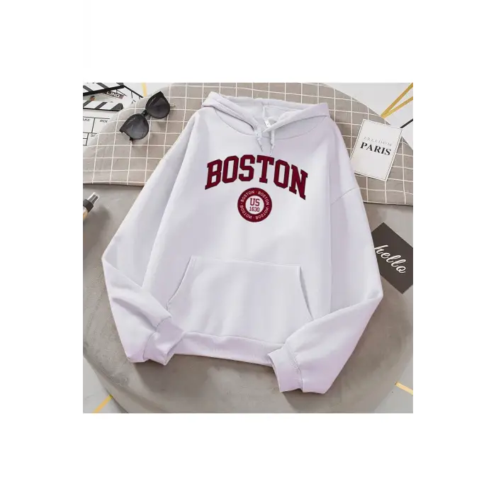 Beyaz Boston şehir abd 1630