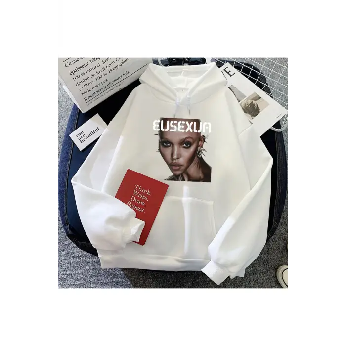 Beyaz FKA dallar EUSEXUA Hoodies caderas Con Capucha sıcak moda
