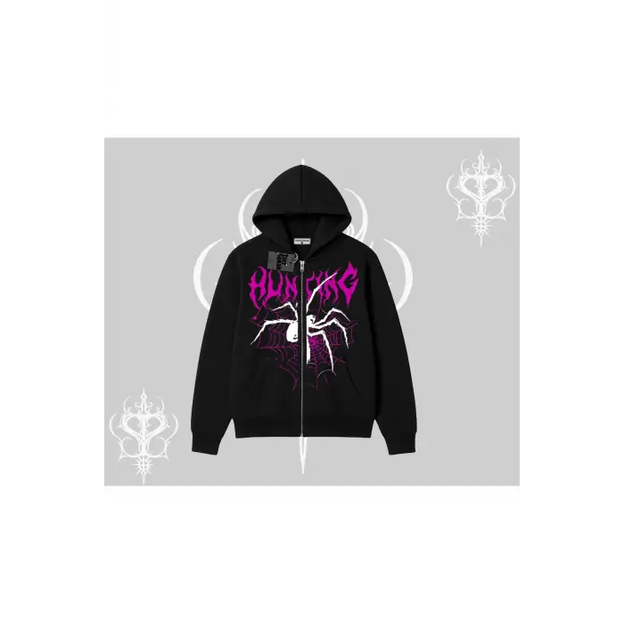 Beyaz Hırka Sweatshirt Autumn Spider