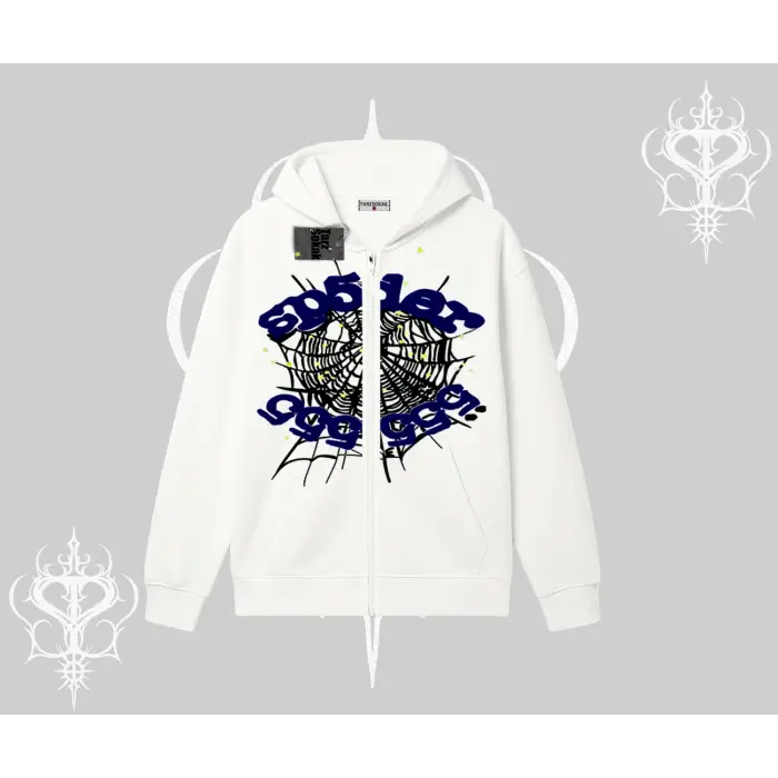 Beyaz Hırka Sweatshirt Sp55der