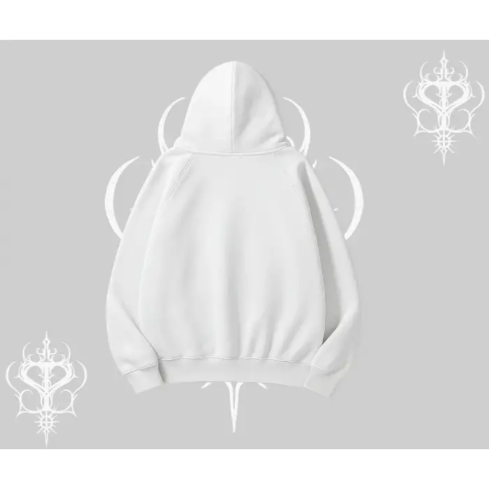Beyaz Hırka Sweatshirt Sp55der