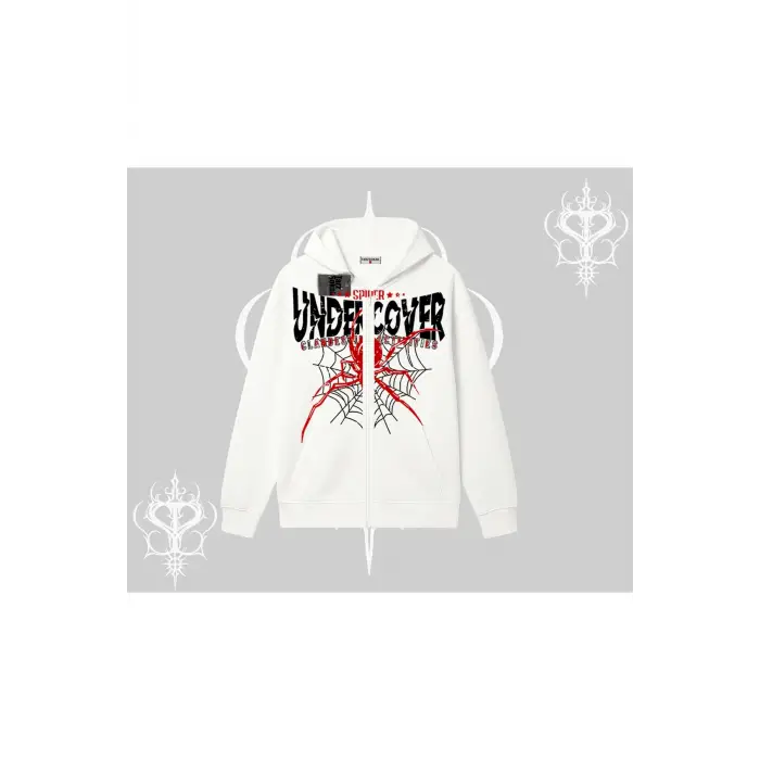 Beyaz Hırka Sweatshirt Spider Undercover