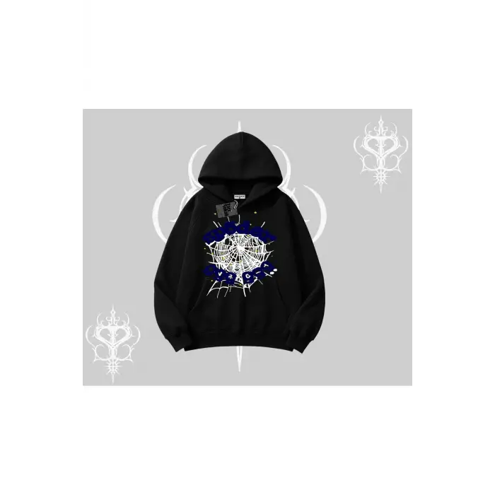 Beyaz Kapşonlu Sweatshirt Sp55der