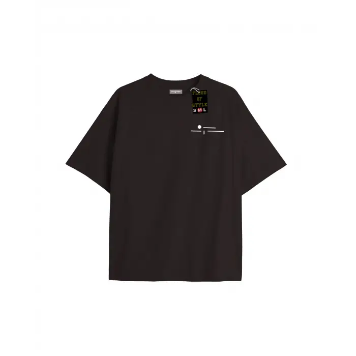 Beyaz Oversize T-shirt minimal Özel tasarım